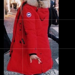 Canada Goose red KENSINGTON PARKA